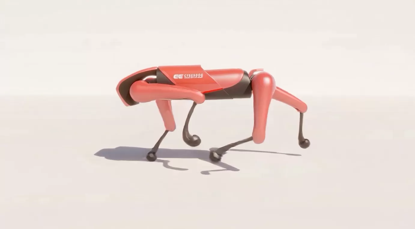 Vierbeiniger Roboter Vierbeiniger Roboter