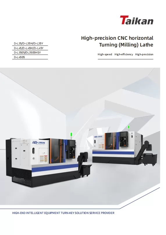 TAIKAN Hochpräzisions-CNC-Drehmaschine Horizontal (Fräsen)-20240222