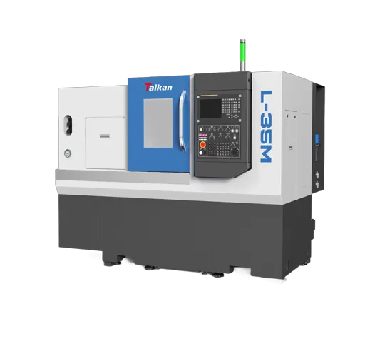 L-35M Hochpräzise CNC Horizontal Drehen (Fräsen) Drehbank
