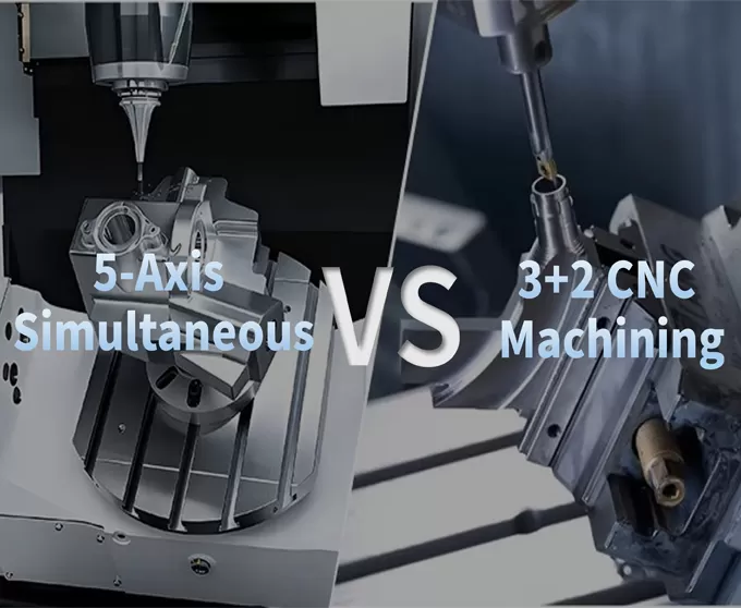 Echte 5-Achsen-Simultanbearbeitung vs. 3+2-CNC-Bearbeitung: Ein detaillierter Vergleich
